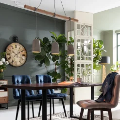 Hot Hanglamp Dining Concrete Tre Hanglampen|Kasten