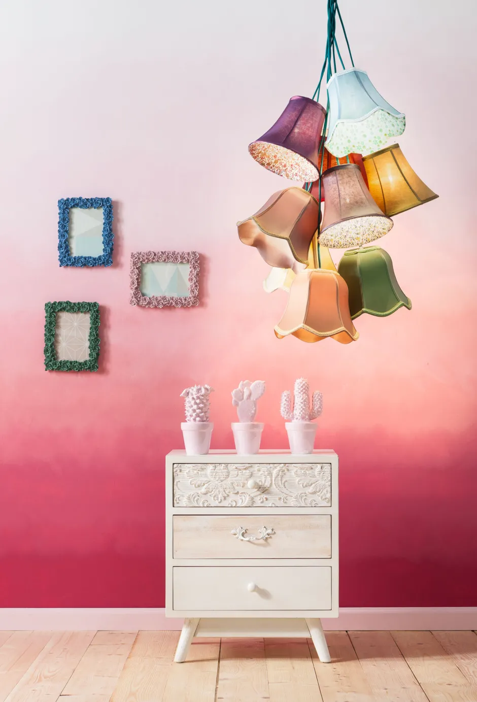 Cheap Hanglamp Saloon Flowers 9 Stuks Hanglampen|Kasten