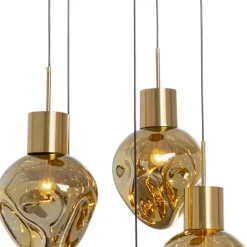 Hot Hanglamp Supernova Amber Cinque 50cm Hanglampen|Kasten