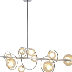 Clearance Hanglamp Universe Chrome 110cm Hanglampen|Kasten