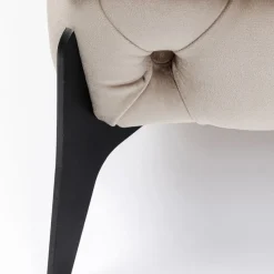 Cheap Hocker Bellissima Velvet Taupe 80cm Poefs & Krukken|Tuinmeubelen
