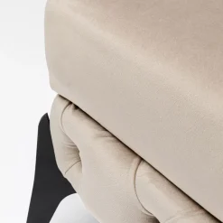 Cheap Hocker Bellissima Velvet Taupe 80cm Poefs & Krukken|Tuinmeubelen
