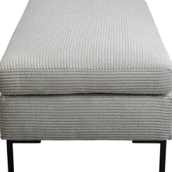 Shop Hocker Gianni Cord Grey Poefs & Krukken|Kasten