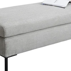 Shop Hocker Gianni Cord Grey Poefs & Krukken|Kasten