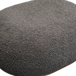 Discount Hocker Pebble Boucle Grey 81cm Kasten|Tuinmeubelen