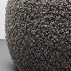 Discount Hocker Pebble Boucle Grey 81cm Kasten|Tuinmeubelen
