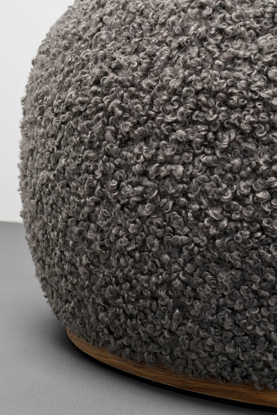 Discount Hocker Pebble Boucle Grey 81cm Kasten|Tuinmeubelen