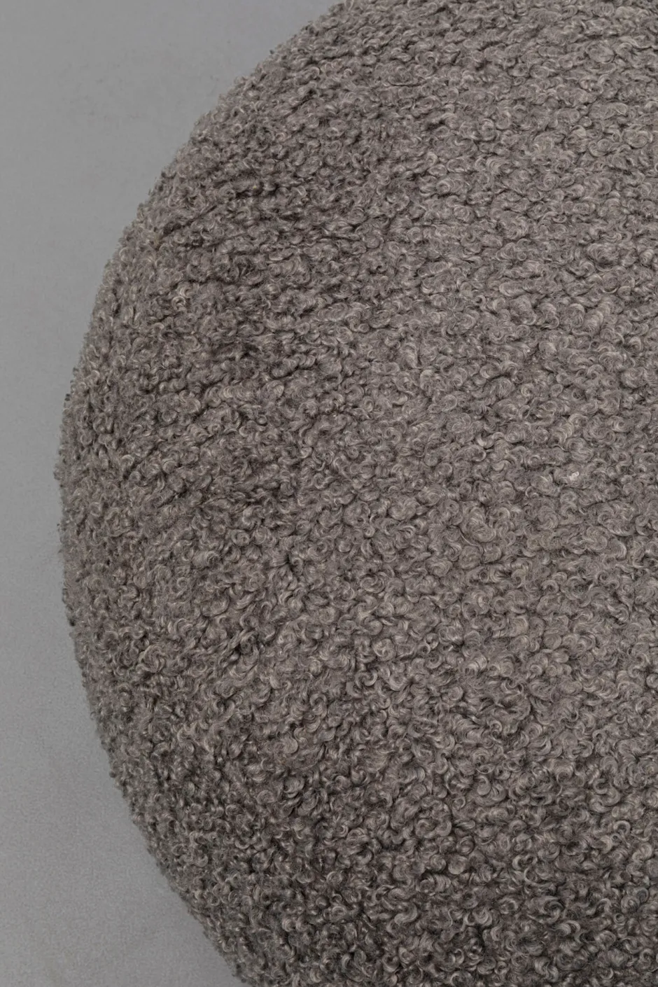 Discount Hocker Pebble Boucle Grey 81cm Kasten|Tuinmeubelen
