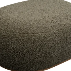 Store Hocker Pebble Boucle Olive 81cm Kasten|Banken