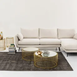 Shop Hoekbank Amalfi Rechts Creme 275cm Kasten|Tuinmeubelen
