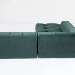 Best Hoekbank Belami Fluweel Donkergroen Links 265cm Kasten|Tuinmeubelen