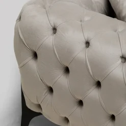 Best Hoekbank Bellissima Velvet Taupe Right Kasten|Banken