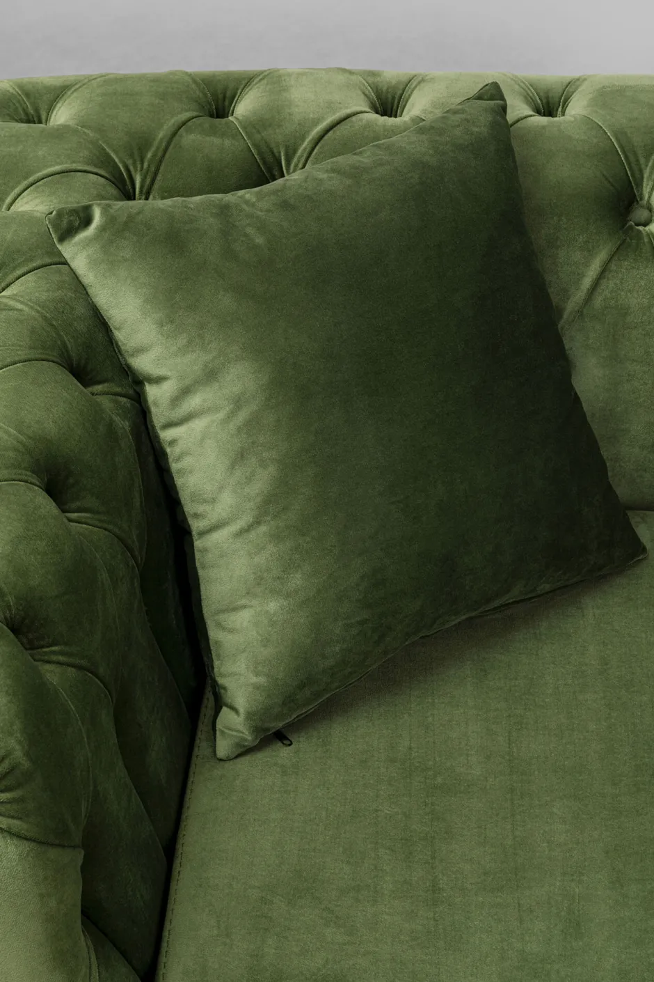 Shop Hoekbank Bellissima Velvet Green Right Kasten|Banken