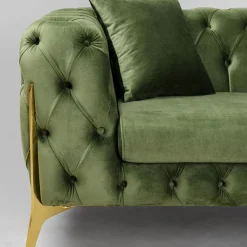 Shop Hoekbank Bellissima Velvet Green Right Kasten|Banken
