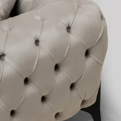 Flash Sale Hoekbank Bellissima Velvet Taupe Left Kasten|Banken
