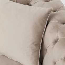 Flash Sale Hoekbank Bellissima Velvet Taupe Left Kasten|Banken