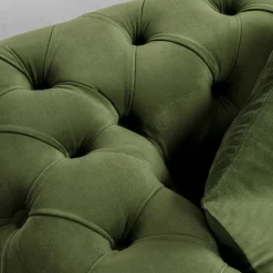 Hot Hoekbank Bellissima Velvet Green Left Kasten|Banken