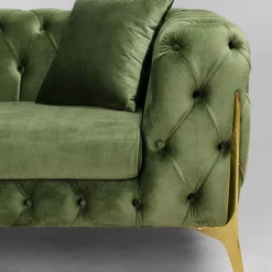 Hot Hoekbank Bellissima Velvet Green Left Kasten|Banken