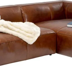 Shop Hoekbank Cubetto Leather Brown Kasten|Tuinmeubelen
