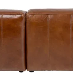 Shop Hoekbank Cubetto Leather Brown Kasten|Tuinmeubelen