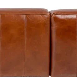 Online Hoekbank Cubetto Leather Brown 170x270cm Kasten|Tuinmeubelen
