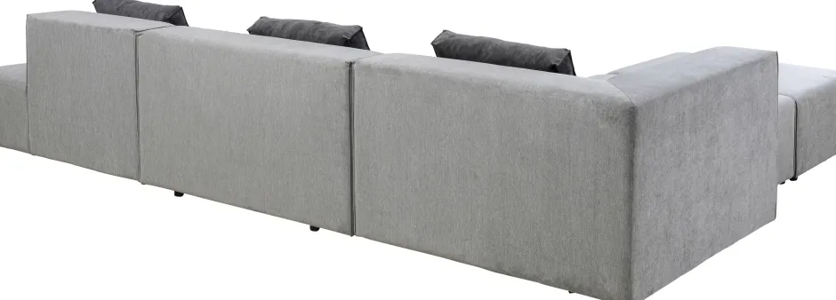 Best Sale Hoekbank Infinity Atlanta Grey Left Kasten|Tuinmeubelen