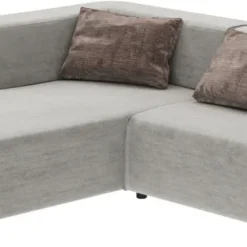 Fashion Hoekbank Infinity Boston Grijs 237cm Kasten|Banken