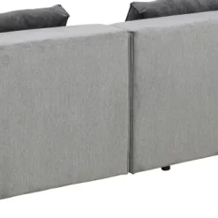 Discount Hoekbank Infinity Ottomane Grijs Rechts Kasten|Tuinmeubelen