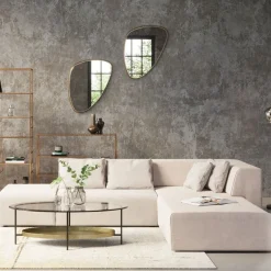 Online Hoekbank Infinity Ottomane Crème Rechts Kasten|Tuinmeubelen