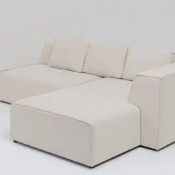 Online Hoekbank Infinity Ottomane Crème Rechts Kasten|Tuinmeubelen