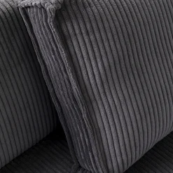 Best Sale Hoekbank Infinity Ottomane Cord Grey Right Kasten|Tuinmeubelen