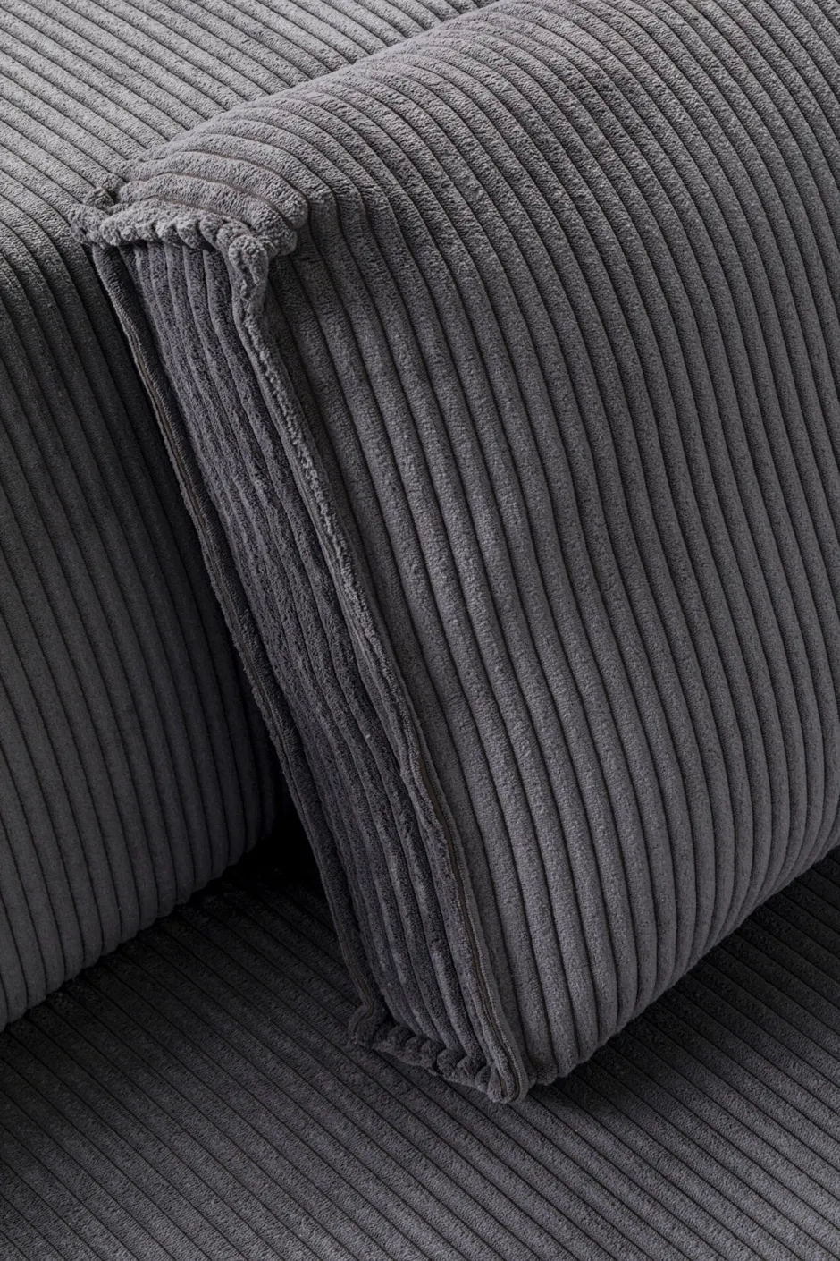 Best Sale Hoekbank Infinity Ottomane Cord Grey Right Kasten|Tuinmeubelen