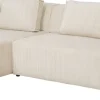 Flash Sale Hoekbank Infinity Ottomane Cord Cream Left Kasten|Tuinmeubelen