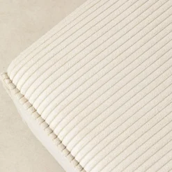 Flash Sale Hoekbank Infinity Ottomane Cord Cream Left Kasten|Tuinmeubelen