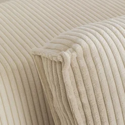 Hot Hoekbank Infinity Ottomane Cord Cream Right Kasten|Tuinmeubelen