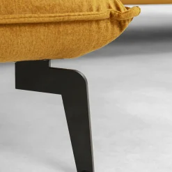 Flash Sale Hoekbank Monza Left Velvet Curry 296cm Kasten|Tuinmeubelen