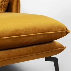 Online Hoekbank Monza Right Velvet Curry 296cm Kasten|Tuinmeubelen