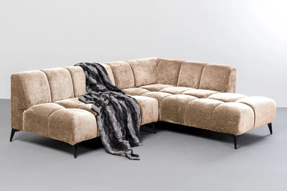 Cheap Hoekbank Nia Creme Right 250cm Kasten|Tuinmeubelen