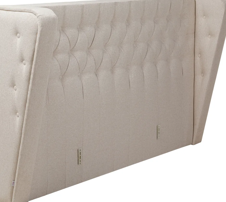 Fashion Hoofdbord Benito Moon Cream 180cm Bedden|Kasten