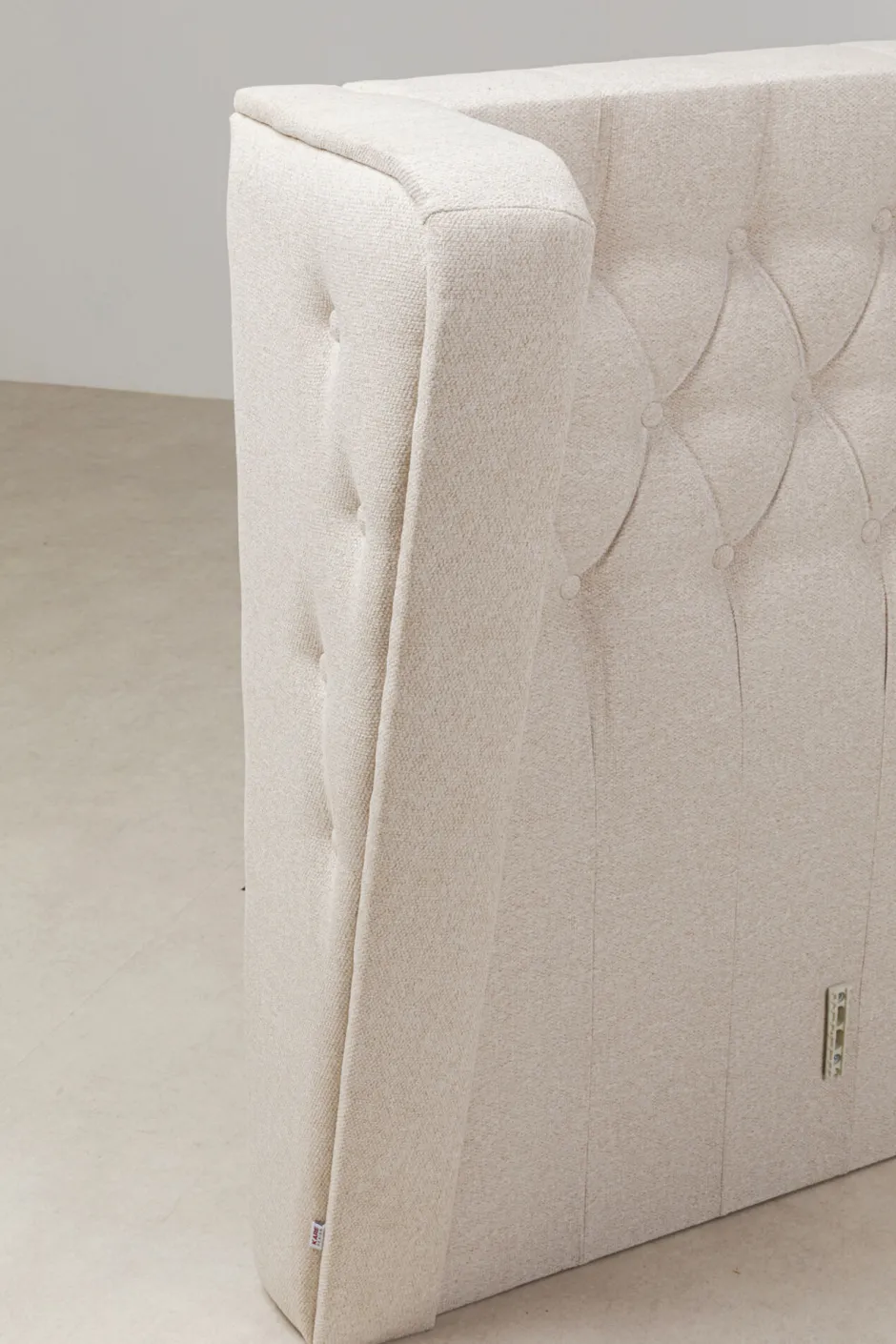Fashion Hoofdbord Benito Moon Cream 180cm Bedden|Kasten
