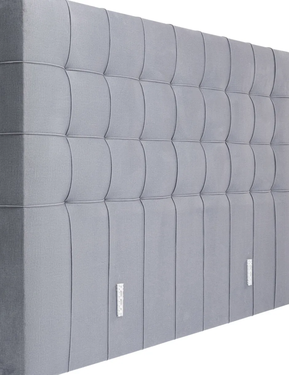 Hot Hoofdbord Benito Star Grey 160cm Bedden|Kasten