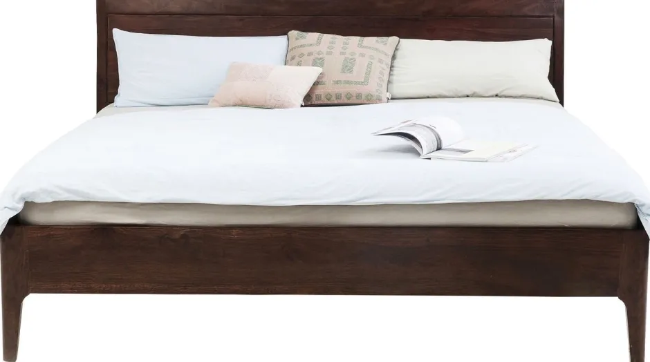 Sale Houten Bed Brooklyn Walnut 180x200cm Bedden|Kasten