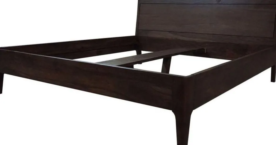 Sale Houten Bed Brooklyn Walnut 180x200cm Bedden|Kasten