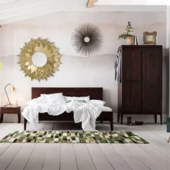 Sale Houten Bed Brooklyn Walnut 180x200cm Bedden|Kasten