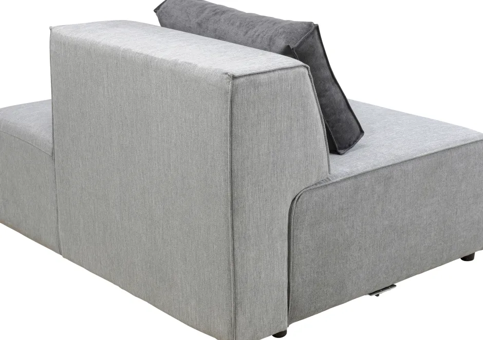 Hot Infinity Ottomane Semi Elements Grijs Rechts Kasten|Tuinmeubelen