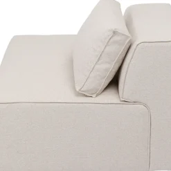 Hot Infinity Ottomane Semi Elements Cream Left 120cm Tuinmeubelen|Banken