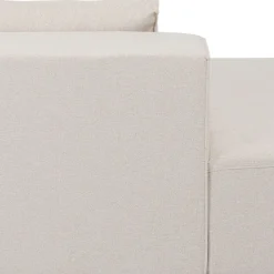 Hot Infinity Ottomane Semi Elements Cream Left 120cm Tuinmeubelen|Banken