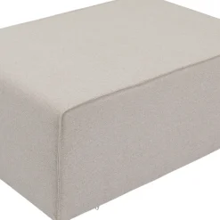 Online Infinity Pouff Elements Cream 68x100cm Poefs & Krukken|Kasten