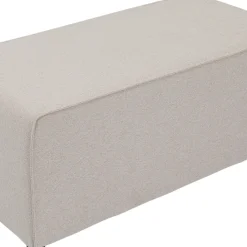 New Infinity Pouff Elements Cream 50x100cm Poefs & Krukken|Kasten