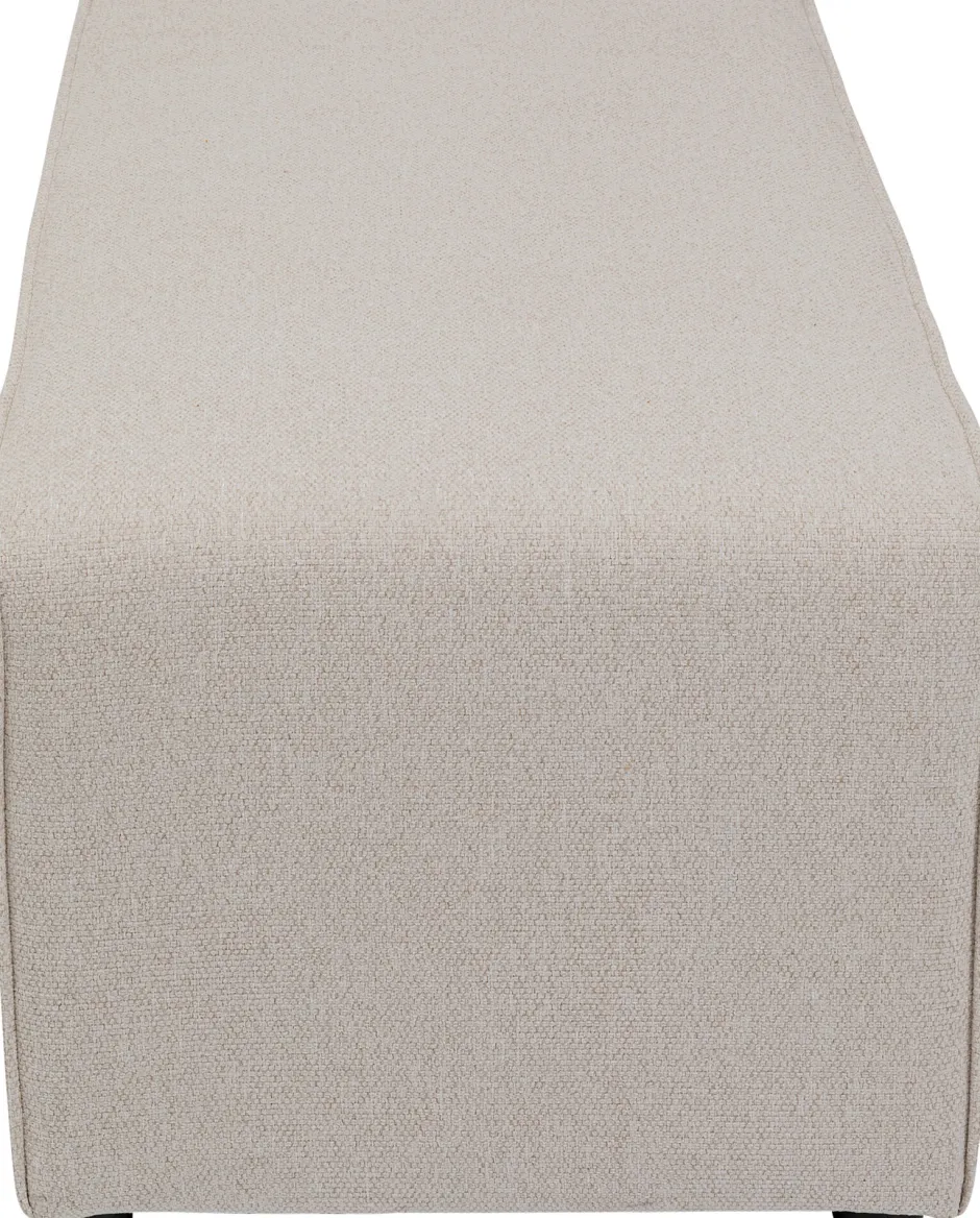 New Infinity Pouff Elements Cream 50x100cm Poefs & Krukken|Kasten